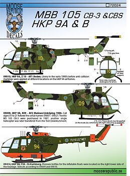 HKP 9A&B MBB Bo 105 1/72
