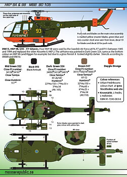 HKP 9A&B MBB Bo 105 1/72