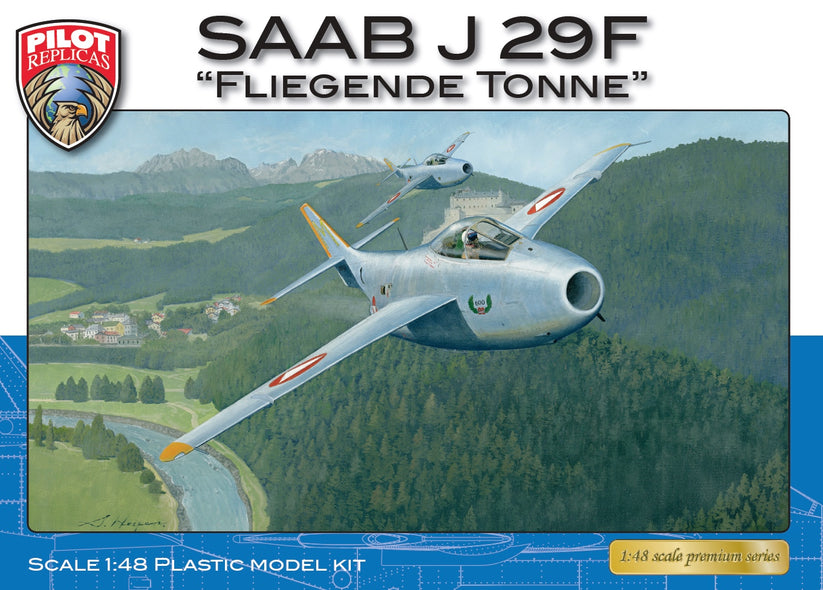 SAAB J 29 F Austria 1/48
