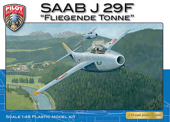 SAAB J 29 F Austria 1/48