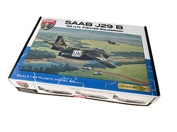 SAAB J29 B - ”22 U.N. Fighter Squadron”, 1/48 scale