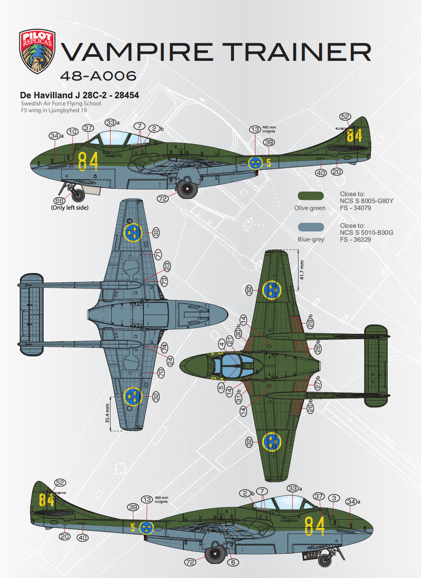 J28 C Vampire, 1/48 - 5