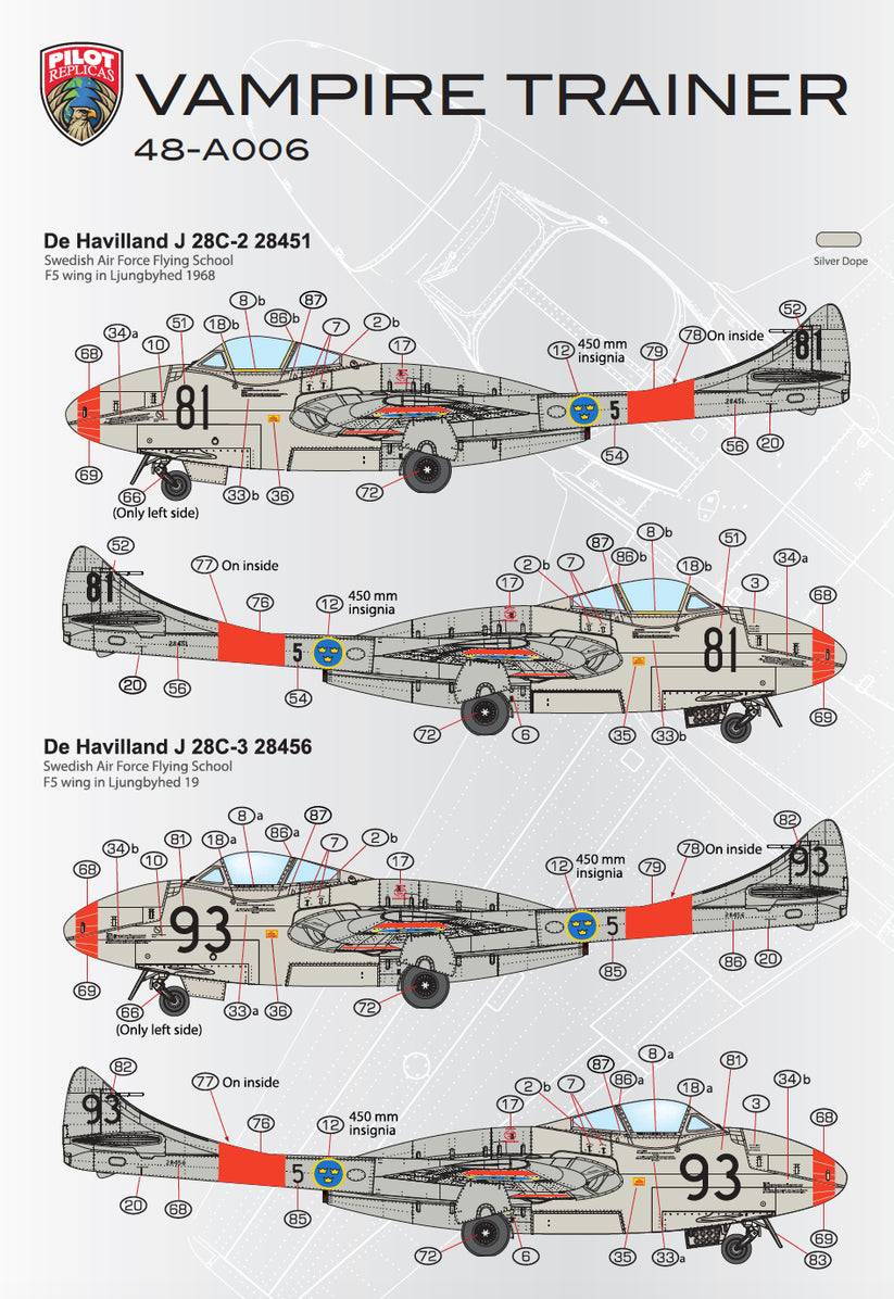 J28 C Vampire, 1/48 - 4