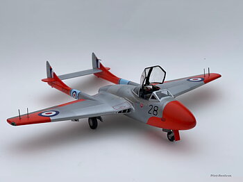 Vampire T11 in RAF service, 1/48 scale