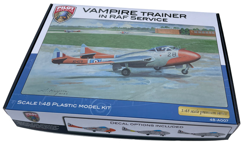 Vampire T11 in RAF service, 1/48 scale - 3