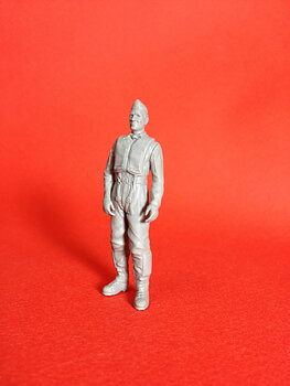 1/48 scale Swedish pilot as seen from the 1950s to the early 1970s