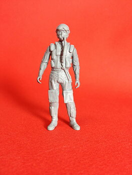 1/48 scale SAAB39 Gripen pilot