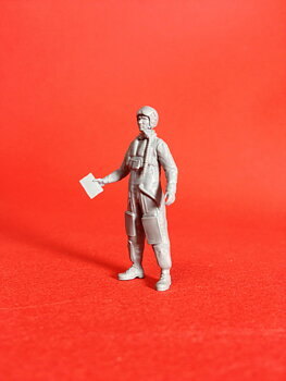 1/48 scale SAAB 60, 35 & 37 pilot. Art # 48P004
