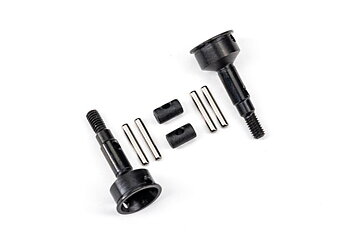 Stub axle, front (2)/ cross pins (2)/ drive pins (4)