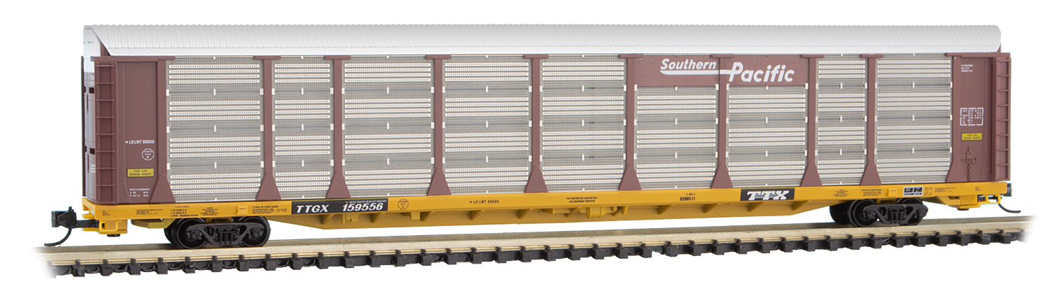 SP 89’ 3-level closed auto rack RD#: TTGX 159556
