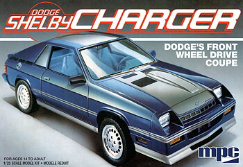 1986 Dodge Shelby Charger 1/25