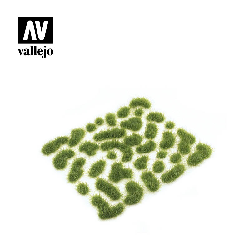 Wild Tuft - Green 4 mm. - 2