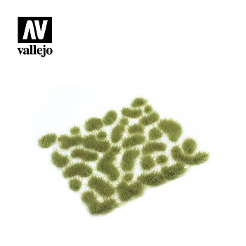 Wild Tuft - Light Green 4 mm.