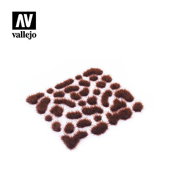 Wild Tuft - Brown 4 mm