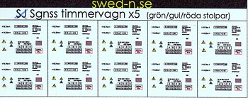 Dekalark Timmervagn Sgnss x5