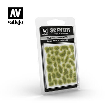 Wild Tuft - Light Green 6 mm