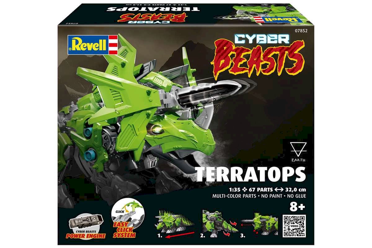 CyberBeasts TerraTops, no glue, 1/35 - 2