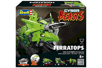 CyberBeasts TerraTops, no glue, 1/35