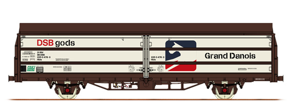 Godsvagn Hbis 299 'Grand Danois', DSB