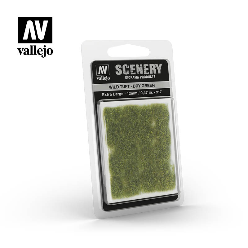 Wild Tuft - Dry Green 12 mm