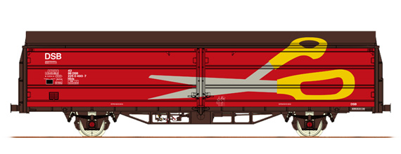 Godsvagn Hbis 299 'Schere', DSB