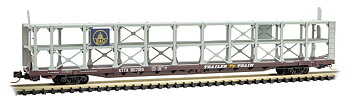 B&O 89' tri-level autorack B&O #907185