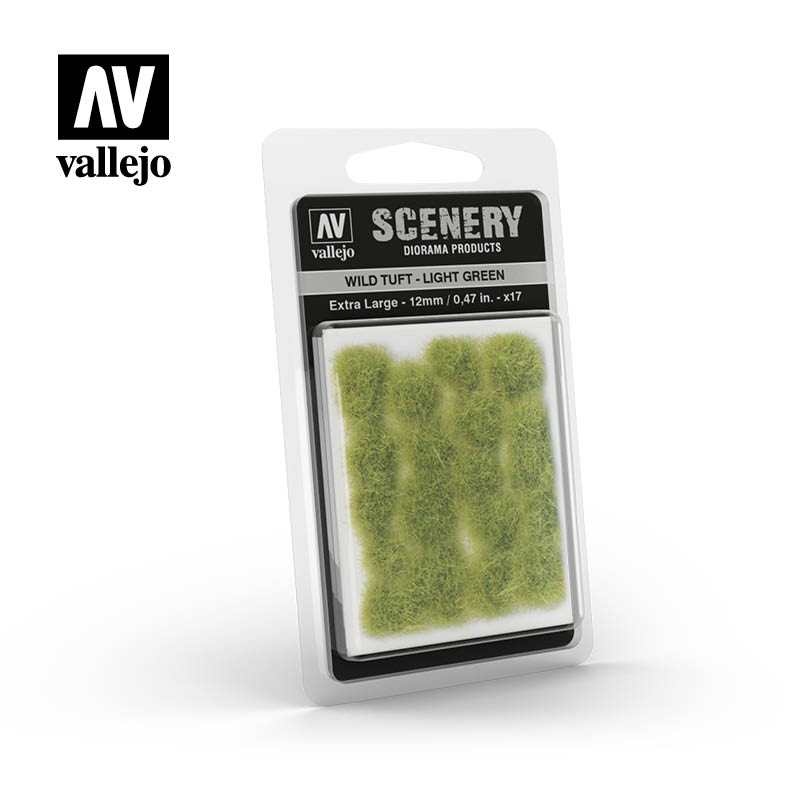 Wild Tuft - Light Green 12 mm