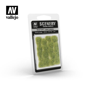 Wild Tuft - Light Green 12 mm