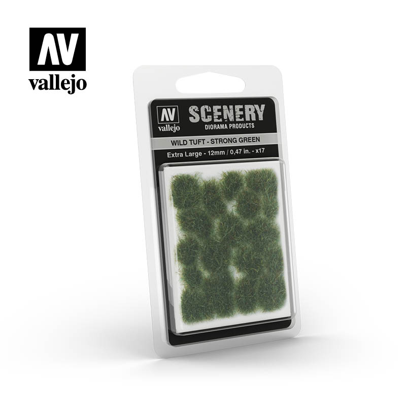 Wild Tuft - Strong Green 12 mm