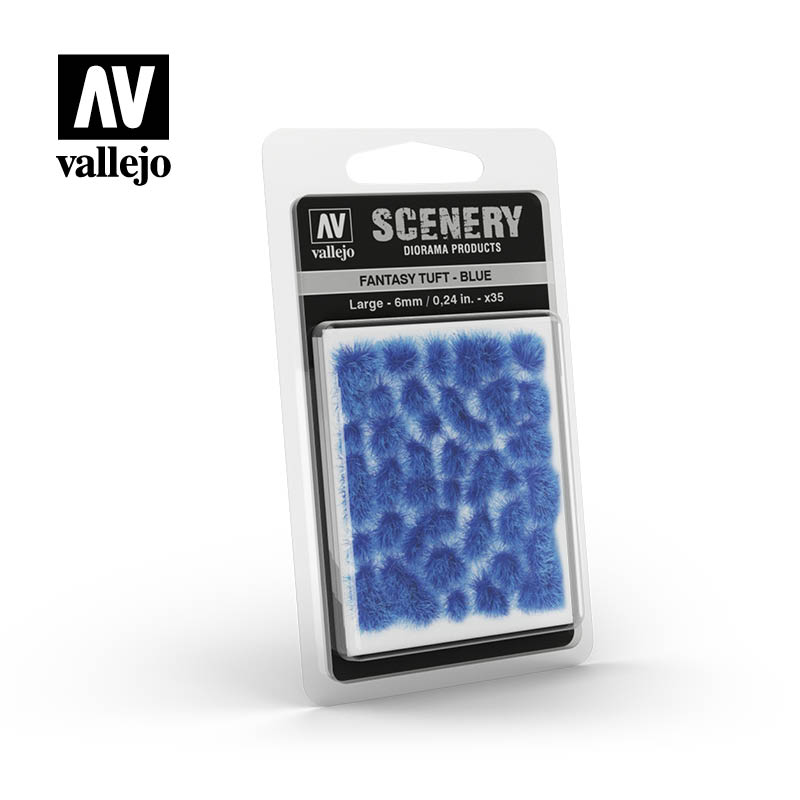 Fantasy Tuft - Blue 6 mm