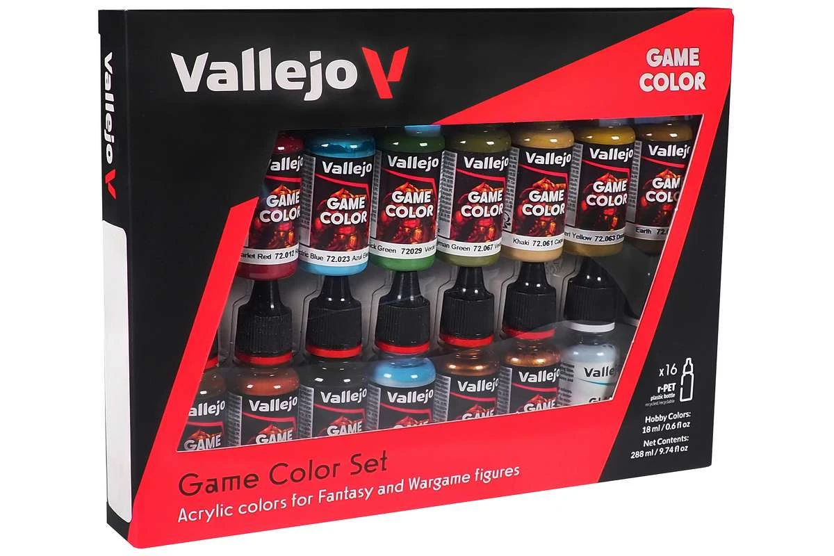 Specialist set 16 x 18ml, game color