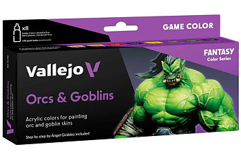 Orcs & Goblins set 8 x 18ml, game color