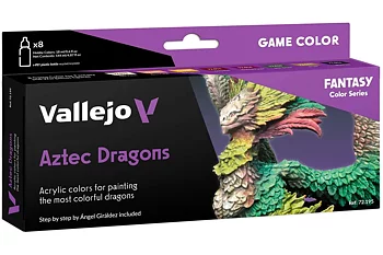 Aztec Dragons set 8 x 18ml, game color