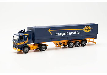 Scania 142 2a kapelltrailer 'ASG' (SE)