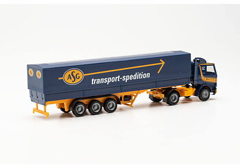 Scania 142 2a kapelltrailer 'ASG' (SE)
