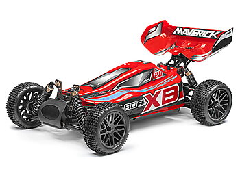 Buggy XB Kaross, röd målad