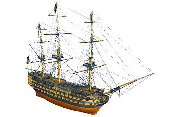 HMS Victory, träbyggsats (1:75)