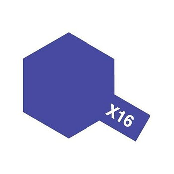 Tamiya Akrylfärg blank, X16 Lila (Purple), 10 ml
