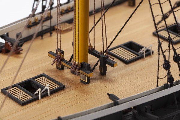 HMS Warrior, träbyggsats (1:100) - 4