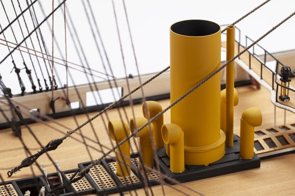 HMS Warrior, träbyggsats (1:100) - 5