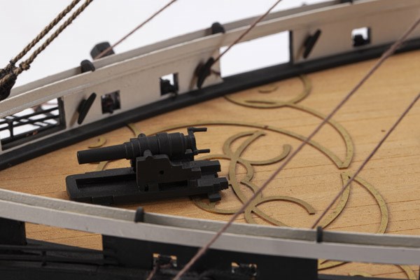 HMS Warrior, träbyggsats (1:100) - 3