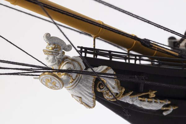 HMS Warrior, träbyggsats (1:100) - 2