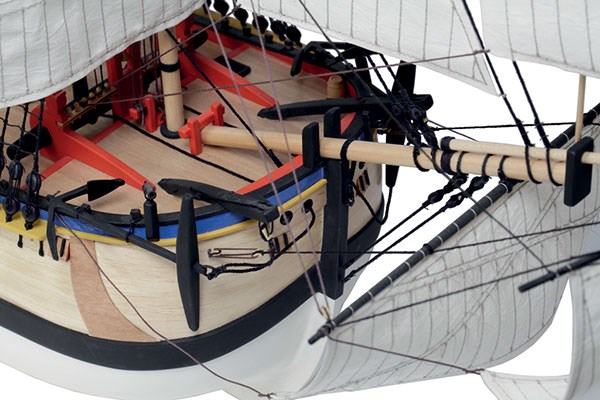 HMS Endevaour (1:50), Billing Boats - 6