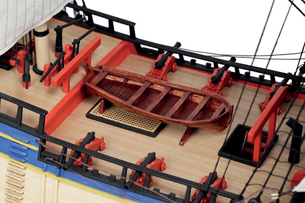 HMS Endevaour (1:50), Billing Boats - 2