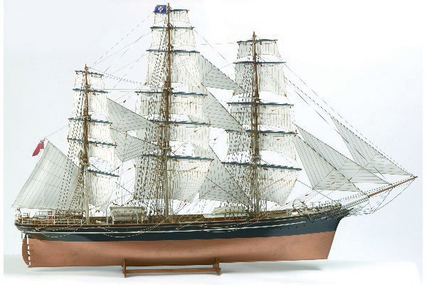 Cutty Sark, träbyggsats (1:100)