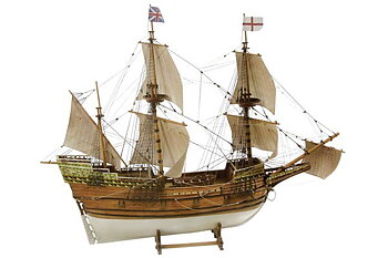 Mayflower träbyggsats (1:60)