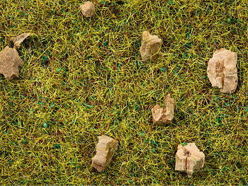 Statiskt gräs 2.5 mm Bergsmark