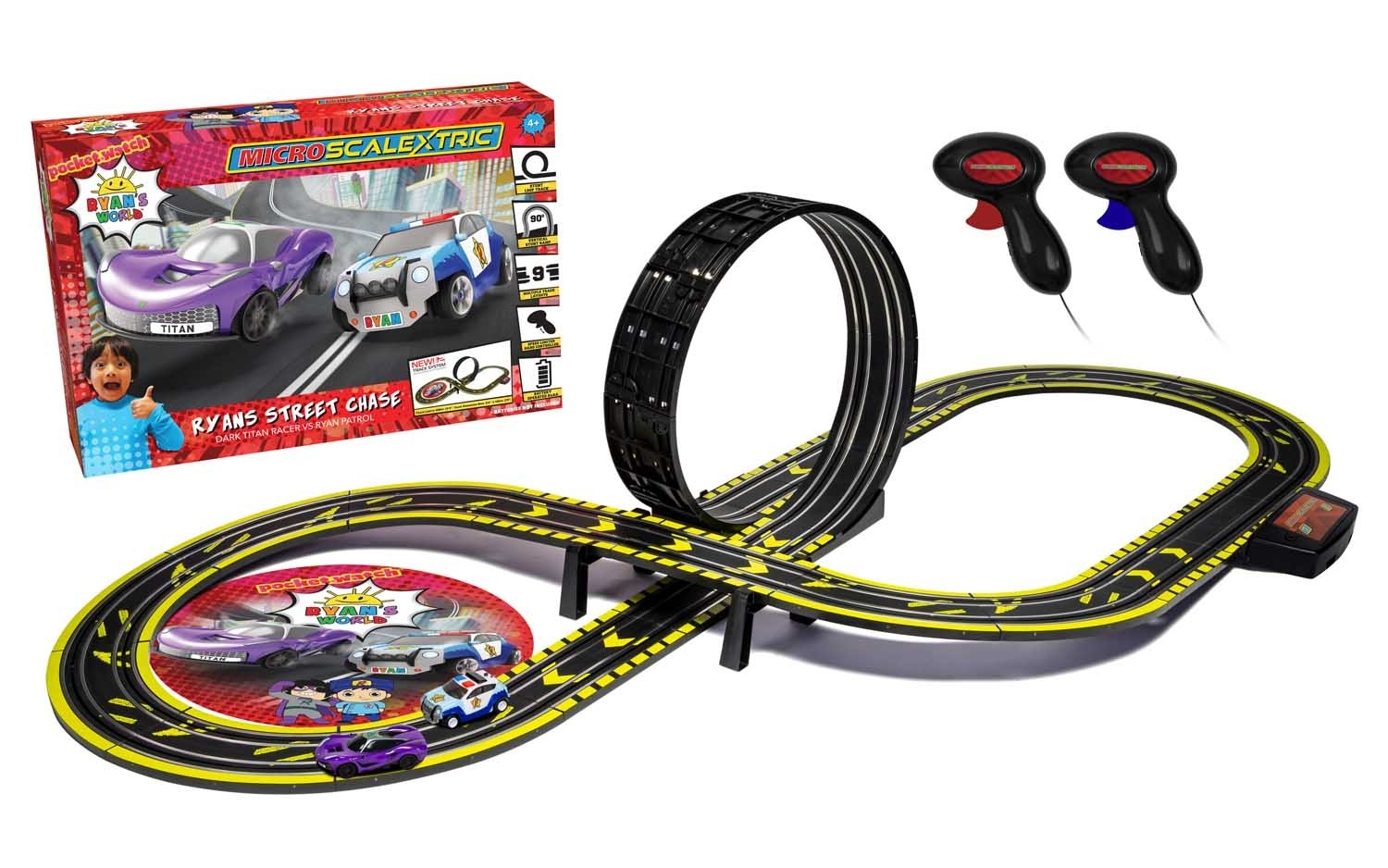Micro Scalextric Ryans World Street Chase