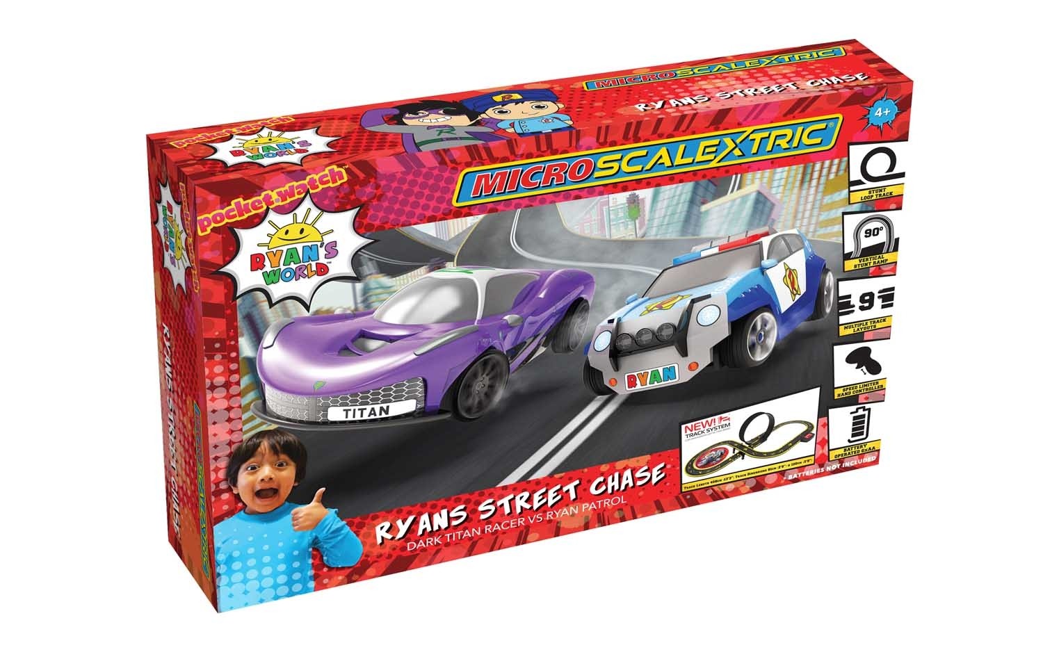 Micro Scalextric Ryans World Street Chase - 2