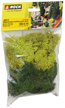 Dekormossa blandat grönt, 35g